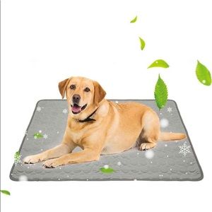 Cooling Mat for Dogs Cats Ice Silk Pet Self Cooling Pad Blanket for Pet Beds/Ken